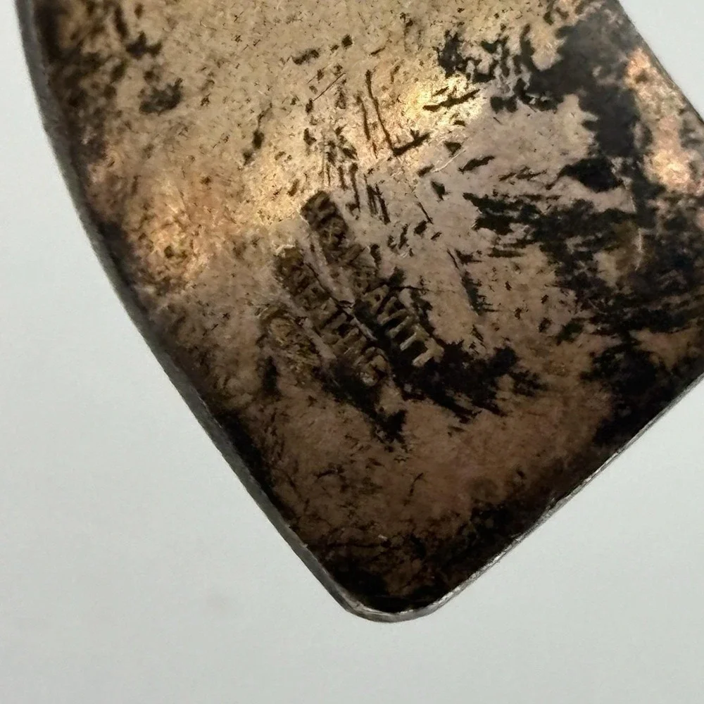M and J Savitt hammered sterling